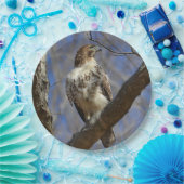 Majestic Hawk Papieren Bordje (Feest)