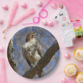 Majestic Hawk Papieren Bordje (Feest)