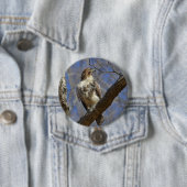 Majestic Hawk Ronde Button 7,6 Cm (In situ)