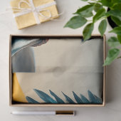 Majestic Horse And Young Native Woman Tissuepapier (Geschenk)