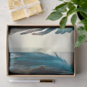 Majestic Horse And Young Native Woman Tissuepapier (Geschenk)