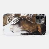 Majestic Horse by Bihrle iPhone Case (Achterkant (horizontaal))
