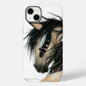 Majestic Horse by Bihrle iPhone Case (Achterkant)