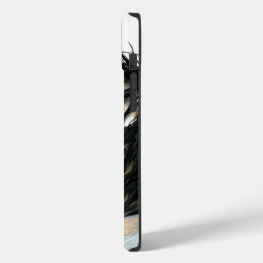 Majestic Horse by Bihrle iPhone Case (Achterkant / Links)