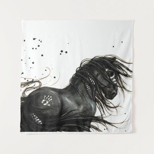 Majestic Horse by Bihrle Tapestry Wandkleed (Voorkant)