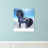 Majestic Horse Canvas Afdruk (Insitu (Houten vloer))