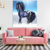 Majestic Horse Canvas Afdruk (Insitu (Woonkamer))