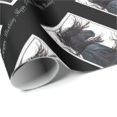 Majestic Horse Gift Wrap beroemd gemaakt door Bihr Cadeaupapier (Rol Hoek)