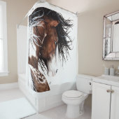 Majestic Horse Pintalossa door Bihrle Douchegordijn (In situ)