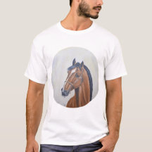 Majestic Horse Portrait T-Shirt