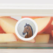 Majestic Horse Portrait T-Shirt Labels (Aangebracht)