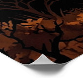 Majestic Horse Silhouette at Sunset Poster | Elega (Hoek)