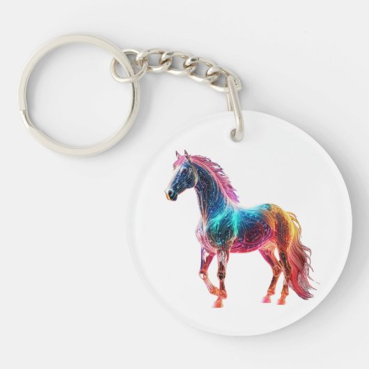 Majestic Horse Sleutelhanger (Voorkant)