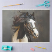 Majestic Horse Sovereign's Grace Decoupage Tissuepapier (Craft)