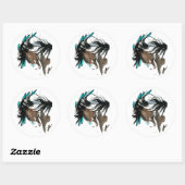 Majestic Horse Stickers van Bihrle (Vel)