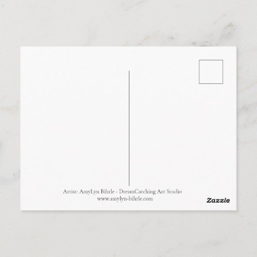 Majestic Horse van Bihrle Briefkaart (Achterkant)