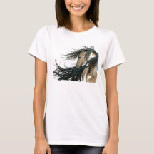 Majestic Horse van BiHrLe T-shirt