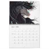 Majestic Horses Calendar beroemd gemaakt door BiHr Kalender (Mar 2026)