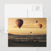 Majestic Hot Air-ballonnen Briefkaart (Voorkant / Achterkant)