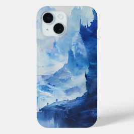 Majestic Icebound Peaks Telefoon Case