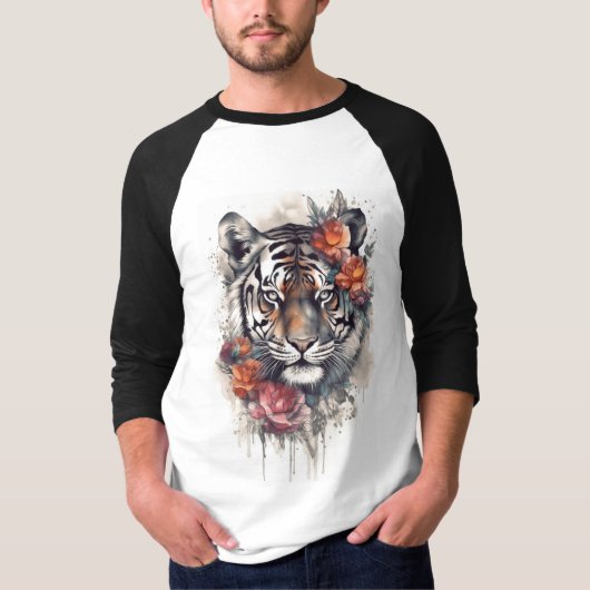 Majestic Indian Tiger T-shirt (Voorkant)