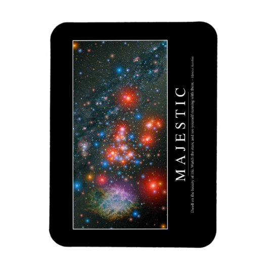 Majestic: Inspirerend prijsopgave Magneet (Verticaal)