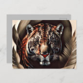 Majestic Jaguar - koning van het Oerwoud Briefkaart (Voorkant / Achterkant)