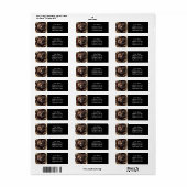 Majestic Jaguar - koning van het Oerwoud Etiket (Full Sheet)