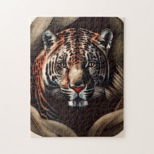 Majestic Jaguar - koning van het Oerwoud Legpuzzel