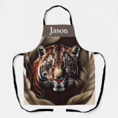 Majestic Jaguar - koning van het Oerwoud Schort (Voorkant)