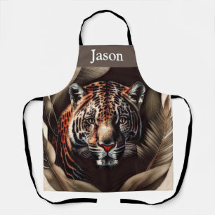 Majestic Jaguar - koning van het Oerwoud Schort