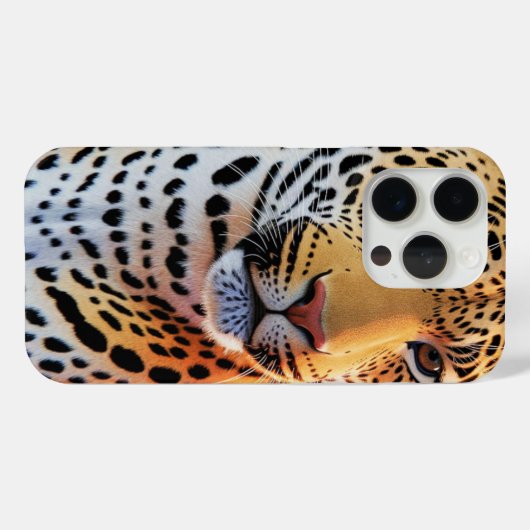 Majestic Jaguar – Prachtige Big Cat Wildlife Art Case-Mate iPhone Case (Achterkant (horizontaal))