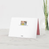 Majestic Japanse Abriotbloemen Bedankkaart (Achterkant)