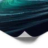 Majestic kale adelaars jager poster (Hoek)