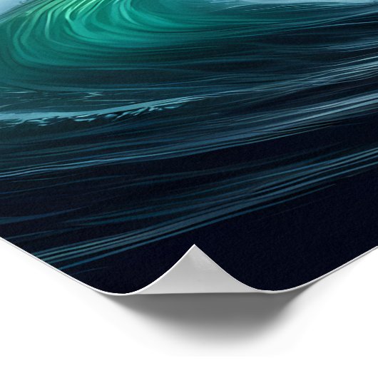 Majestic kale adelaars jager poster (Hoek)