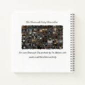 Majestic King beroemd gemaakt door Steampunk Regal Notitieboek (Achterkant)