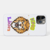 Majestic King Lion Crowned Portrait Design Case-Mate iPhone Case (Achterkant (horizontaal))
