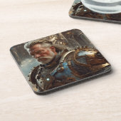 Majestic King Onderzetter met Steampunk Regal Armo (Linkerzijde)