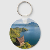 Majestic Lake Toba North Sumatra Bali Keychain (Voorkant)