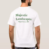 Majestic Landscapes T-shirt (Achterkant)