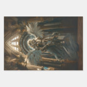 Majestic Leeuw Gebed Krijger Decoupage Inpakpapier Vel (Voorkant 3)