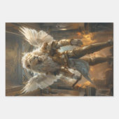 Majestic Leeuw Gebed Krijger Decoupage Inpakpapier Vel (Voorkant)