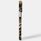 Majestic Leeuw met delicate blauwe details Case-Mate iPhone Case (Achterkant / Rechts)