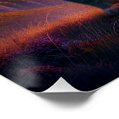 Majestic Leeuwen bij zonsondergang in Afrika S Perfect Poster (Hoek)