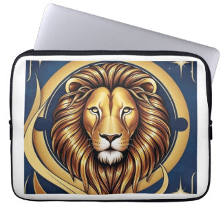 Majestic Leo: De koning ontwaakt Laptop Sleeve