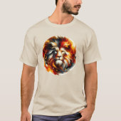 Majestic Leo Zodiac teken T-shirt (Voorkant)
