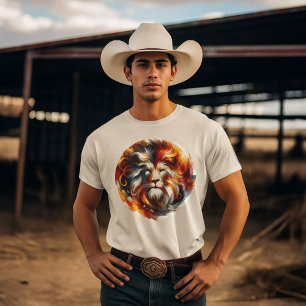 Majestic Leo Zodiac teken T-shirt