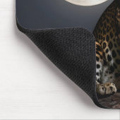 Majestic Leopard and Full Moon   Muismat (Hoek)