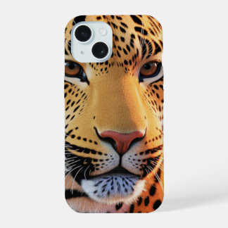 Majestic Leopard Close-up | Prachtige wildlife kun iPhone 15 Case