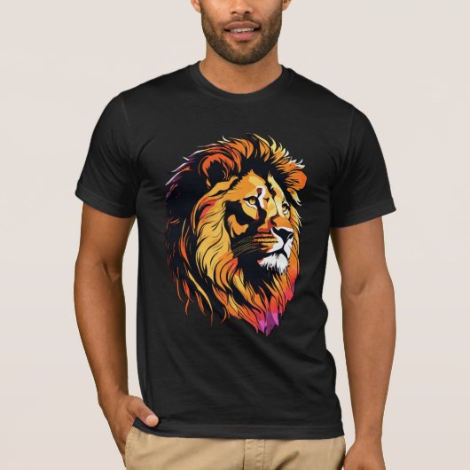 Majestic Lion – Apex Predator T-shirt (Voorkant)